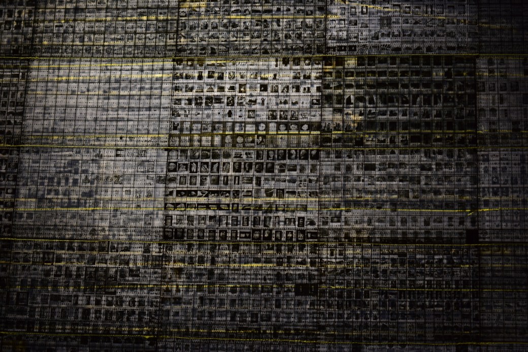 Planned Parenthood screen printed on Microfiche