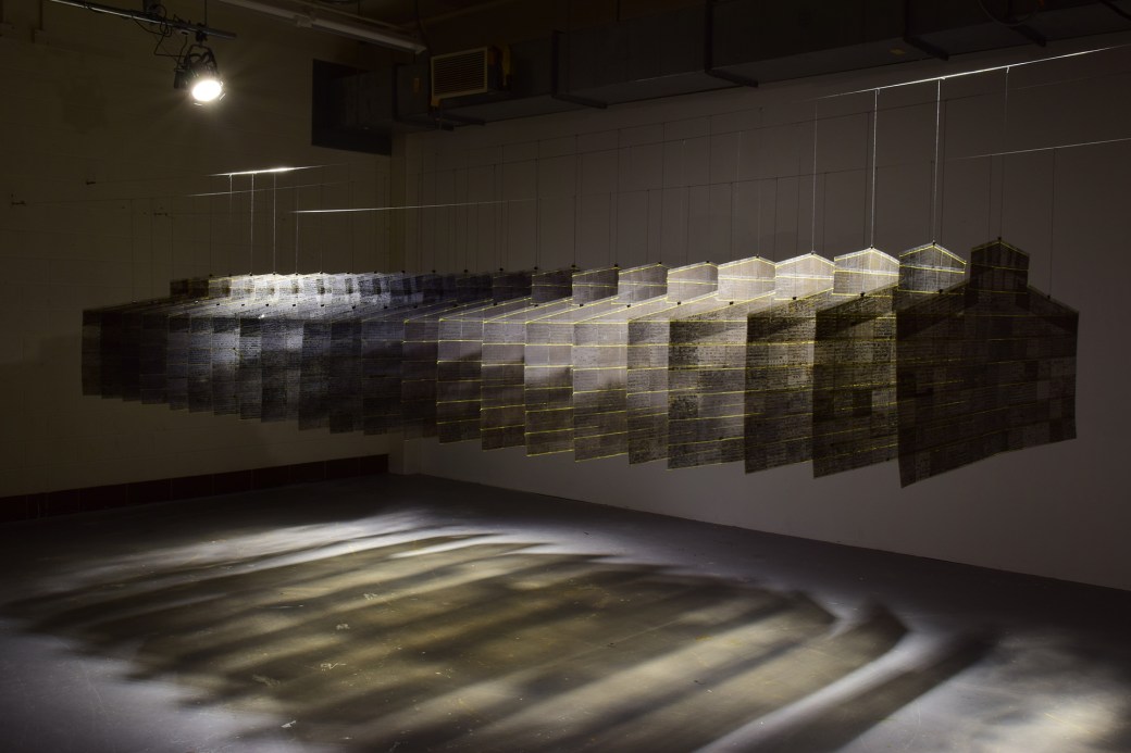 Planned Parenthood screen printed on Microfiche